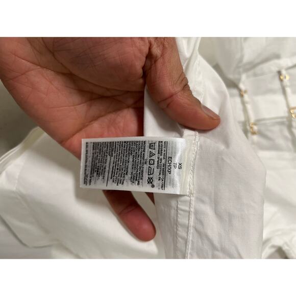 GAP X CULT GAIA BCKLS PERF SHIRT / XS / NWT - Picture 4 of 8